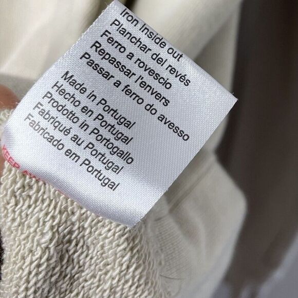 VIOLETTE_FR x Bisous Skateboards Hoodie Women Medium Beige Logo AVEC AMOUR - Picture 9 of 9